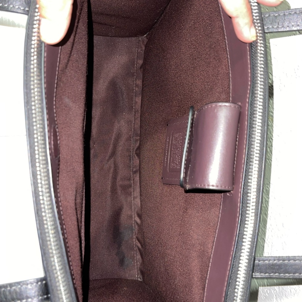 Coach Nina Tote Bag In Signature Canvas - Picture 9 of 14